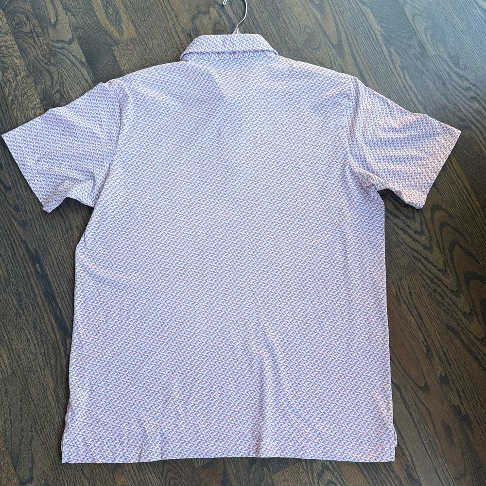 Peter Millar Polo Golf Shirt 100% Pima Cotton Size L - Picture 4 of 16
